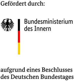 Förderlogo des Bundesministeriums des Innern